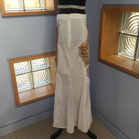OHDD White Maxi Skirt Size S - Picture 4 of 10